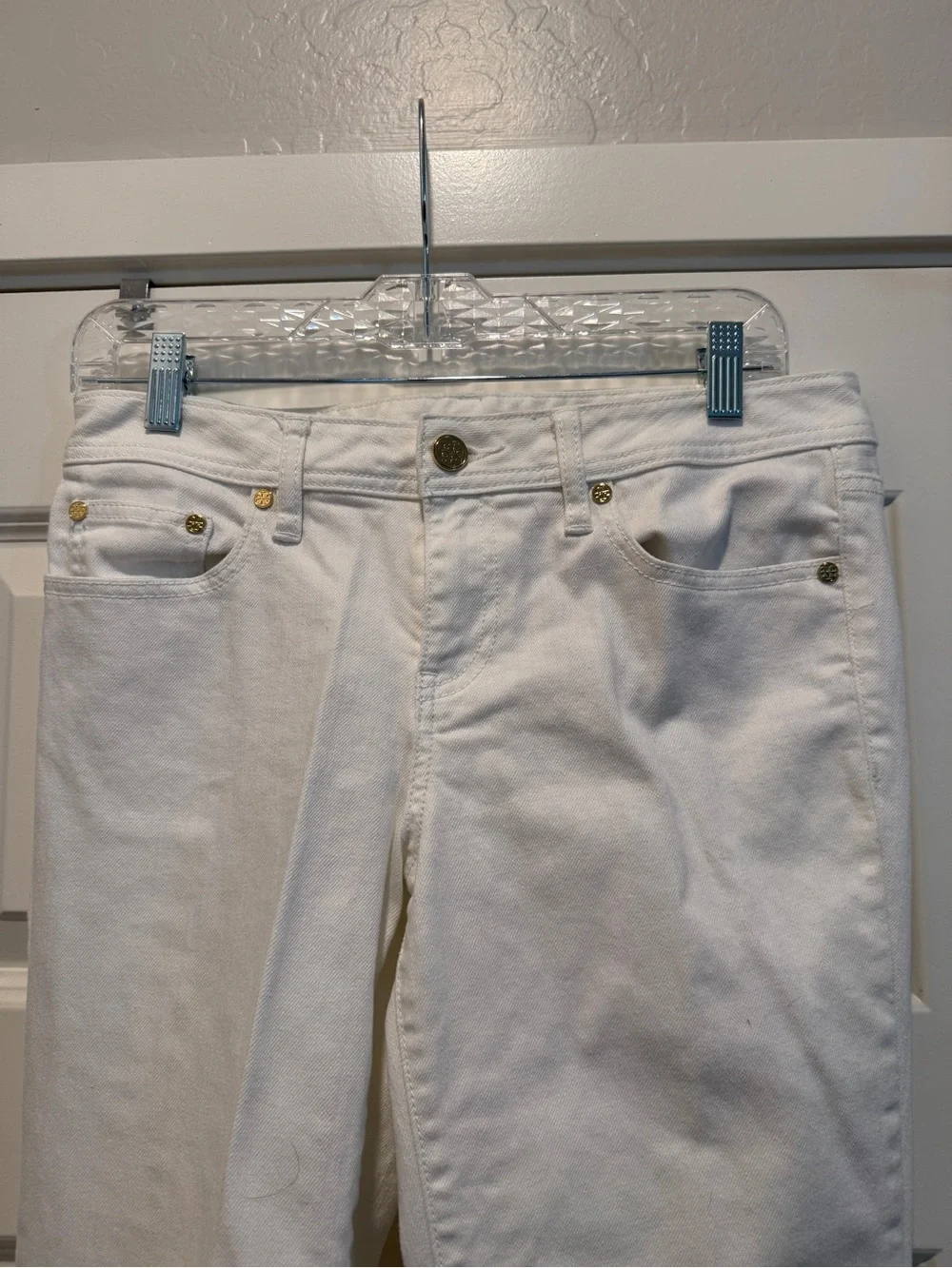 Tory Burch white slight